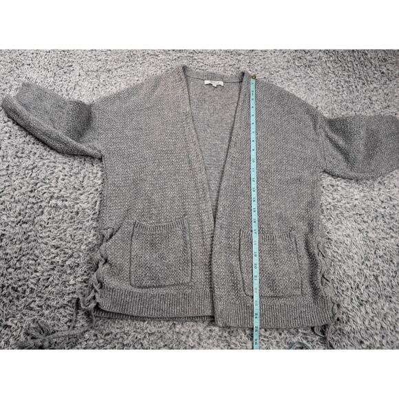Madewell Sweater Women Extra Small Gray Classiccore Cardigan Casual Chunky Knit - Picture 5 of 7